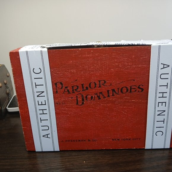 Parlor Dominoes is a faithful reproduction of one of their original sets. New - Picture 4 of 7